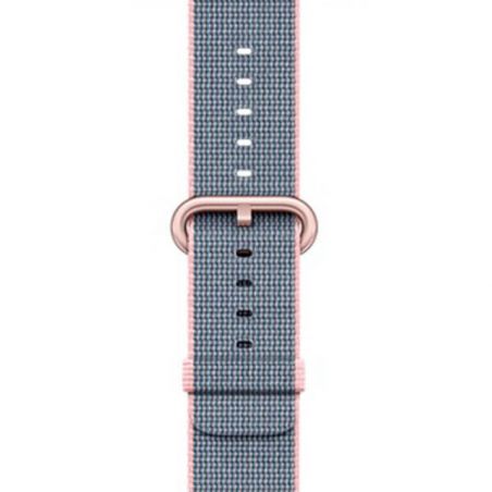 Royal Blue Woven Nylon Band Apple Watch 38mm