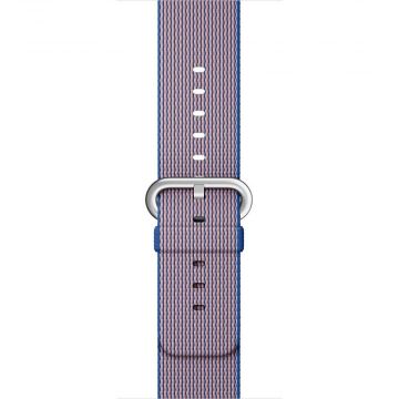 Royal Blue Woven Nylon Band Apple Watch 42mm