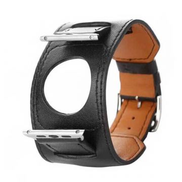 2 in 1 Leather Bracelet Fashion Band for Apple Watch 38mm