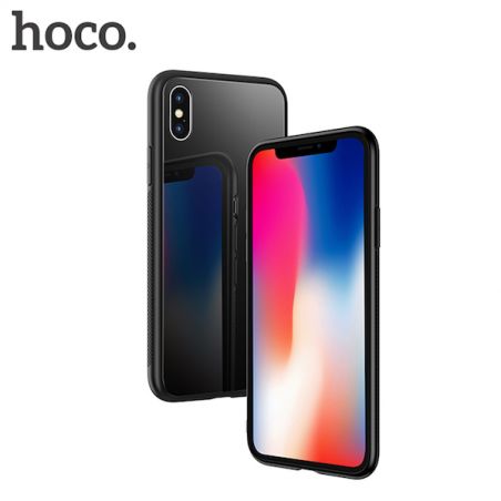 Hoco Vitreous Shadow iPhone X Tasche Hoco Abdeckungen et Rümpfe iPhone X - 7