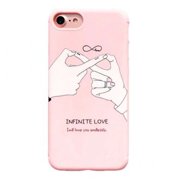 TPU "Infinite Love" case iPhone 8 / Iphone 7