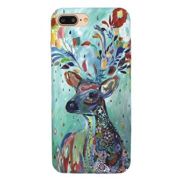 Achat Coque rigide Soft touch Art Serie Cerf iPhone 6 / 6S COQ6X-074