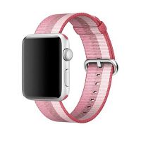 Lake Blue Woven Nylon Band Apple Watch 38mm