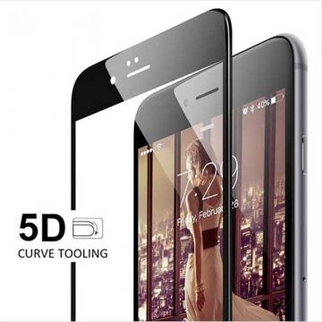 Achat Film en verre trempé incurvé 5D pour iPhone 8 / iPhone 7 / iPhone SE 2 DEC_MC898