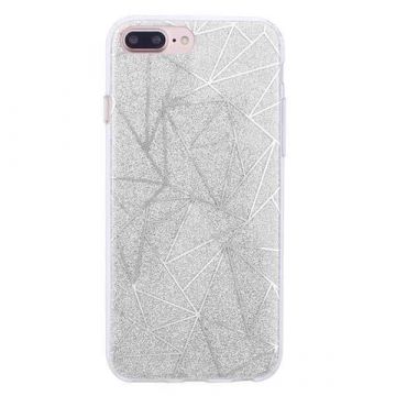 TPU-Glittergehäuse und iPhone 6 / iPhone 6S geometrische Formen  Abdeckungen et Rümpfe iPhone 6S - 2