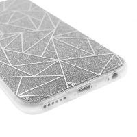 TPU glitter shell and geometric shapes iPhone 6 / iPhone 6S