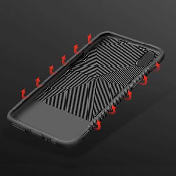 Achat Coque avec anneau arrière iPhone X Xs