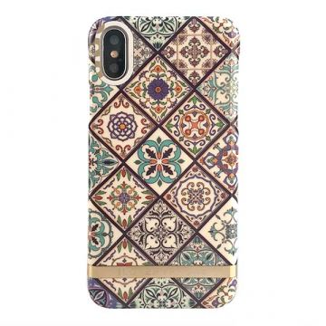 Starre Schale Geometrische Blumen iPhone X  Abdeckungen et Rümpfe iPhone X - 1