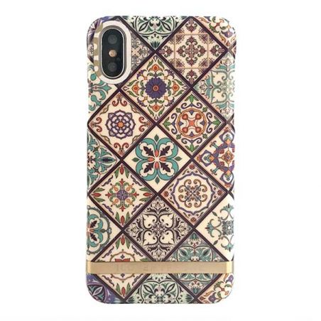 Starre Schale Geometrische Blumen iPhone X  Abdeckungen et Rümpfe iPhone X - 1