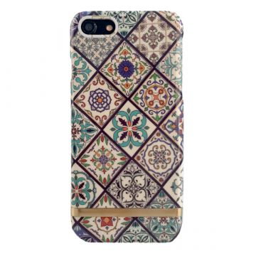 Stijve schelp Geometrische bloemen iPhone 8 / iPhone 7