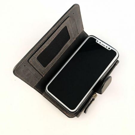 Buckskin Look Portfolio Stand Case Case iPhone X