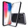 Transparante TPU shell met zwarte randen iPhone X Xs