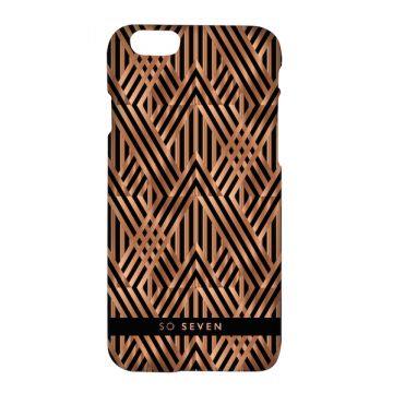 Achat So Seven Midnight Art Deco coque iPhone 8 / 7/SE 2 SOSEVENMIDNAIPH7-PNK