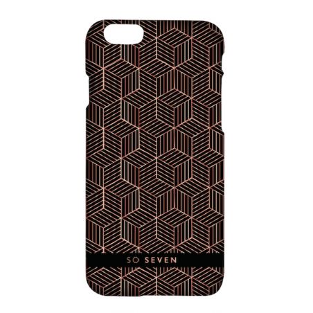 So Seven Seven Midnight Cubic Gold iPhone 8 / 7 shell SO SEVEN Covers et Cases iPhone 7 - 1