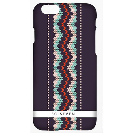 Achat So Seven Hiver Canadien Tricot coque iPhone 8 / 7/SE 2 SOSEVENWINTERVIPH7