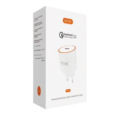 Achat Chargeur USB Quick Charge Qualcomm 3.0 Vidvie PLE210Q-X