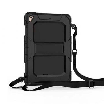 Achat Coque Renforcée Incassable Shock Proof iPad Pro 10.5" noire multi-positions COQIP-041