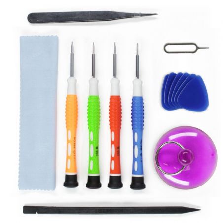 Achat Kit d'outils iPhone & iPad avec cruciforme, pentalobe, Tri-wing et pince OUTILS_IPHONE_PREMIUM