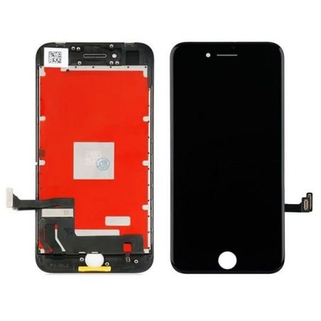 Complete 2nd quality Glass digitizer, LCD Retina Screen for iPhone 8 black