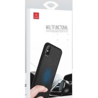 TPU-shell met magnetisch ledereffect Bass Series voor Huawei Mate 20