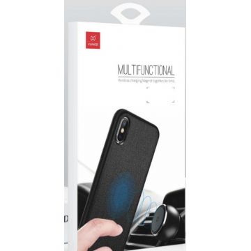 TPU-Hülle mit magnetischem Ledereffekt Bass-Serie für Huawei Mate 20