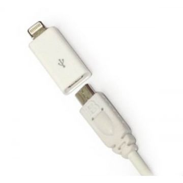 Achat Adaptateur Micro USB vers Lightning 8 pin iPhone 5 - iPad Mini- Touch 5 et Nano 7 CHA00-094