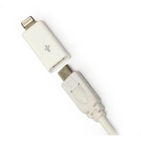 Achat Adaptateur Micro USB vers Lightning 8 pin iPhone 5 - iPad Mini- Touch 5 et Nano 7 CHA00-094