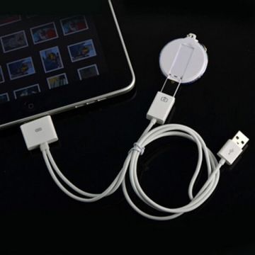 5 in 1 SD micro SD Karte USB Leser Kamera Anschlusskit + AV Ausgang iPad 1 & 2