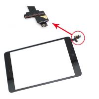 Achat Vitre tactile d'origine Noir avec connecteur pour iPad Mini 1 et 2 PADMI-002