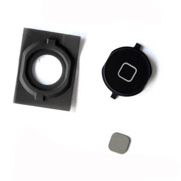 Achat Bouton Home avec joint iPhone 4S Noir IPH4S-036X