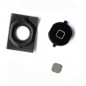 Homebutton mit Dichtung iPhone 4S Schwarz