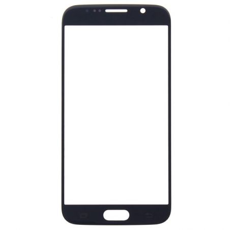 Black window + Stickers for Galaxy S6  Screens - Spare parts Galaxy S6 - 1