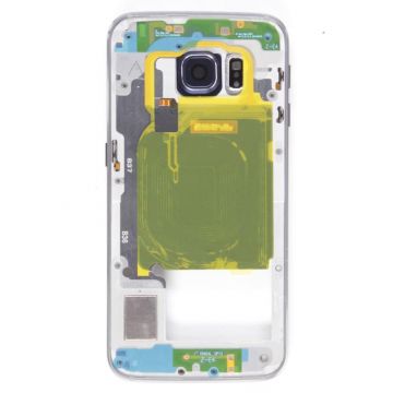 Black internal chassis for Galaxy S6 Edge  Screens - Spare parts Galaxy S6 Edge - 1