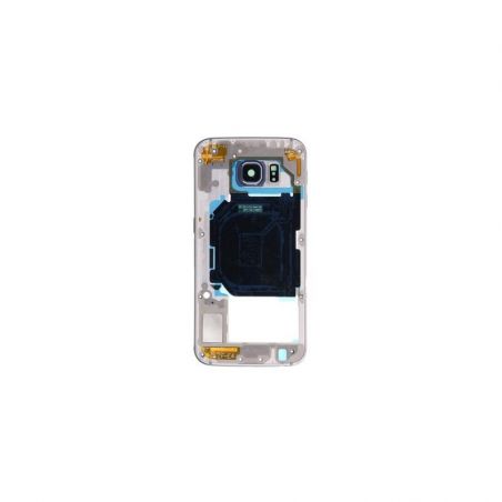 Extern chassis Blauw voor Galaxy S6  Vertoningen - Onderdelen Galaxy S6 - 1