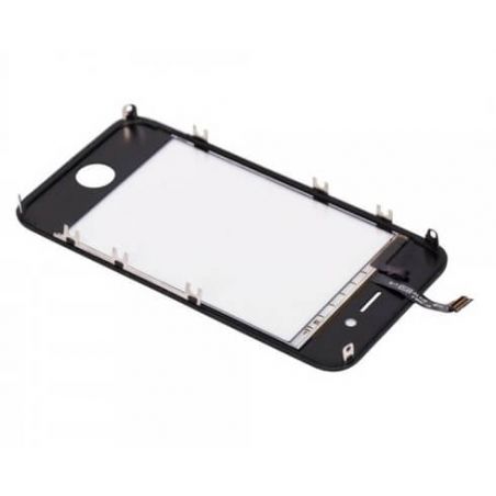 Touch Screen Digitizer with Frame Assembly for IPhone 4S Black