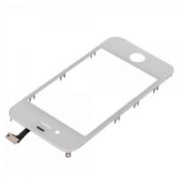 Touch Screen Digitizer zet Frame Assemblage voor IPhone 4S Wit