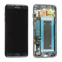 Voller schwarzer Bildschirm (offiziell) für Galaxy S7 Edge  Bildschirme - Ersatzteile Galaxy S7 Edge - 1