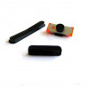 Verpakking met 3 knoppen, volume, power, mute zwart iPad ﻿2