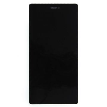 Compleet ZWART scherm (Touchscreen + LCD + Chassis) voor Huawei P8  Huawei P8 - 1