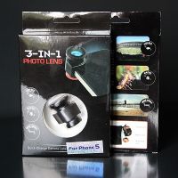 3 in 1 Fotolens Visoog - Macro - Super breed voor iPhone 5