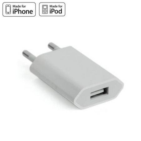 Witte netlader voor iPhone en IPod