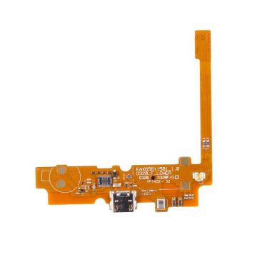 Complete oplaadconnector - LG L70  Onderdelen LG L70 - 4