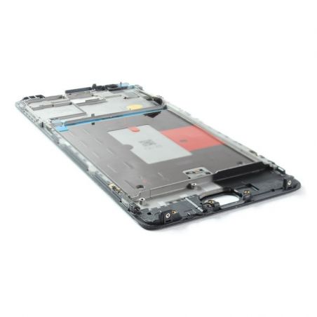 Compleet gemonteerd ZWART scherm (LCD + Touch + Frame) - OnePlus 3  OnePlus 3 - 1