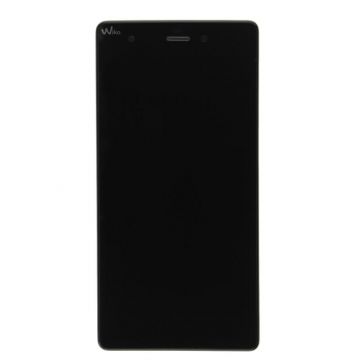 Vollbild Schwarz (LCD + Touch + Frame) (offiziell) - Wiko Pulp 4G  Wiko Pulp 4G - 6