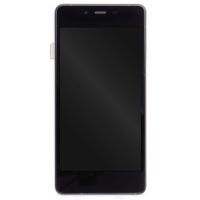 Vollbild Schwarz & Blau (LCD + Touch + Frame) (offiziell) - Wiko Highway Pure  Wiko Highway Pure - 3