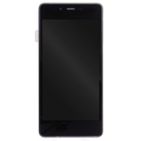 Vollbild Schwarz & Blau (LCD + Touch + Frame) (offiziell) - Wiko Highway Pure  Wiko Highway Pure - 3