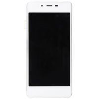 Achat Ecran complet Blanc & Argent (LCD + Tactile + Châssis) (Officiel) - Wiko Highway Pure SO-9919