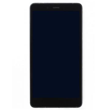 Volledig scherm Zwart & Goud (LCD + Touch + Frame + Frame) (Officieel) - Wiko Highway Pure  Wiko Highway Pure - 4