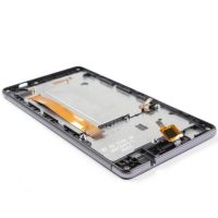 Achat Ecran complet assemblé (LCD + Tactile + Châssis) Gris et Noir (Officiel) - Wiko Fever 4G SO-9665