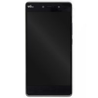 Compleet gemonteerd scherm (LCD + Touch + Frame) Grijs en Zwart (Officieel) - Wiko Fever 4G  Wiko Fever 4G - 3